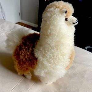 Llama Doll real fur